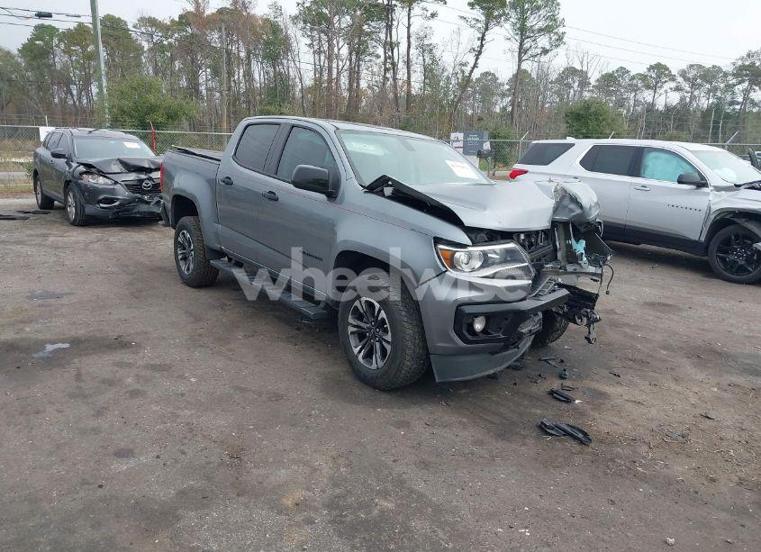 2021 Chevrolet Colorado 4WD SHORT BOX Z71 (VIN 1GCGTDEN4M1191469) main photo