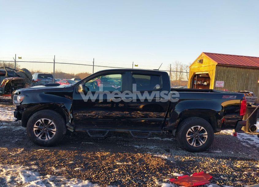Photo 15 of 2021 Chevrolet Colorado 4WD SHORT BOX Z71 (VIN 1GCGTDEN6M1233477)