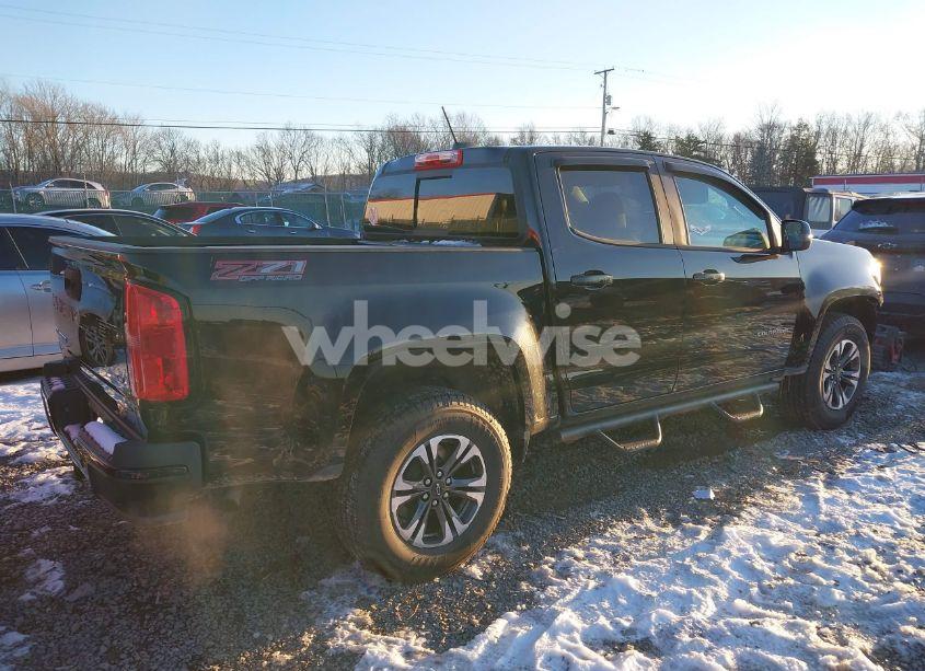 Photo 4 of 2021 Chevrolet Colorado 4WD SHORT BOX Z71 (VIN 1GCGTDEN6M1233477)