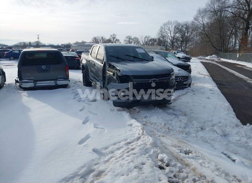 2021 Chevrolet Colorado 4WD SHORT BOX Z71 (VIN 1GCGTDEN6M1247525) main photo