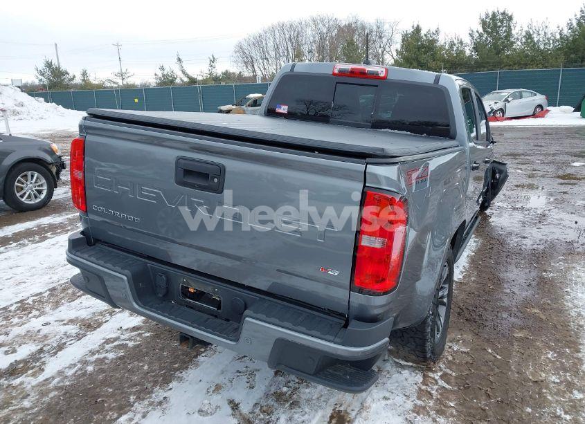 Photo 4 of 2021 Chevrolet Colorado 4WD SHORT BOX Z71 (VIN 1GCGTDEN6M1247525)