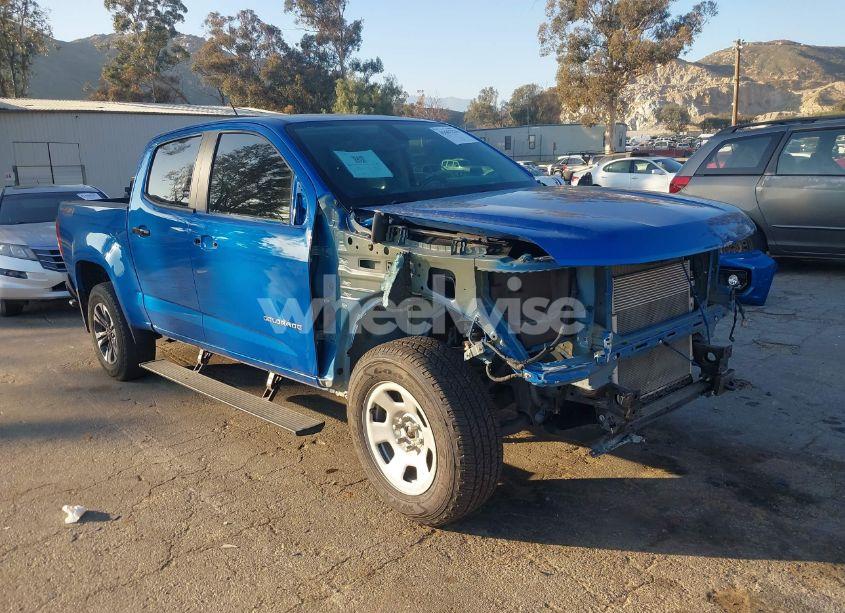 2021 Chevrolet Colorado 4WD SHORT BOX Z71 (VIN 1GCGTDEN6M1264115) main photo
