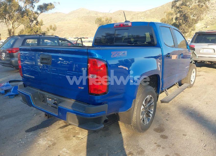 Photo 4 of 2021 Chevrolet Colorado 4WD SHORT BOX Z71 (VIN 1GCGTDEN6M1264115)