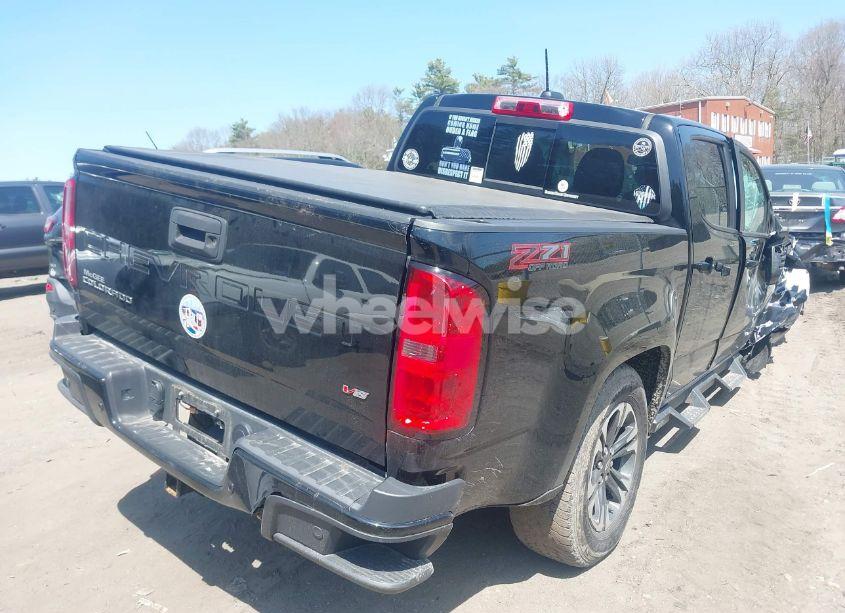 Photo 4 of 2021 Chevrolet Colorado 4WD SHORT BOX Z71 (VIN 1GCGTDEN9M1156622)