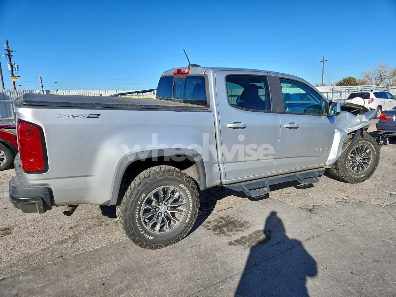 Photo 3 of 2020 CHEVROLET COLORADO ZR2 (VIN 1GCGTEEN3L1202322)