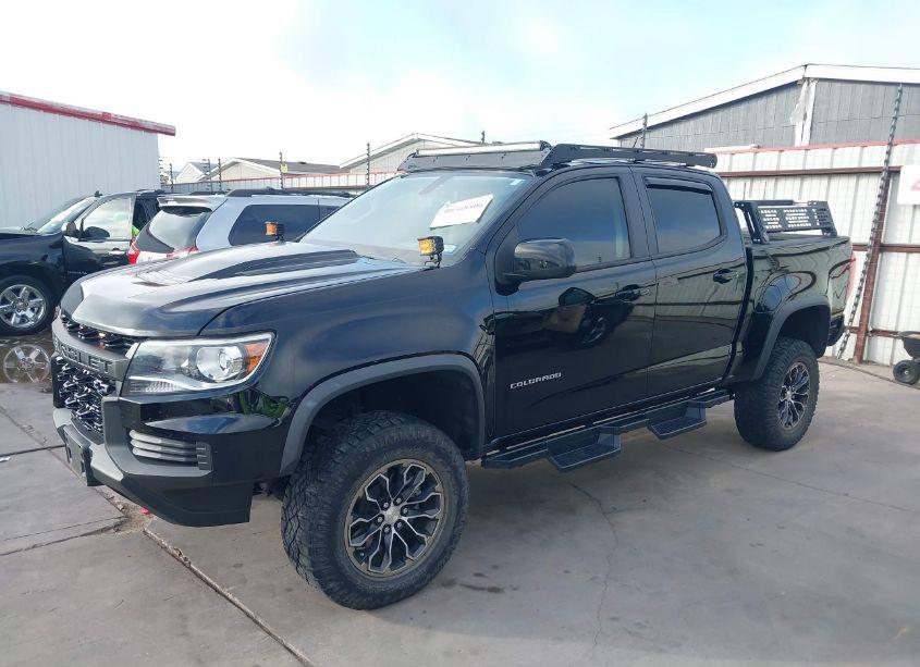 Photo 2 of 2021 Chevrolet Colorado 4WD SHORT BOX ZR2 (VIN 1GCGTEEN4M1133707)