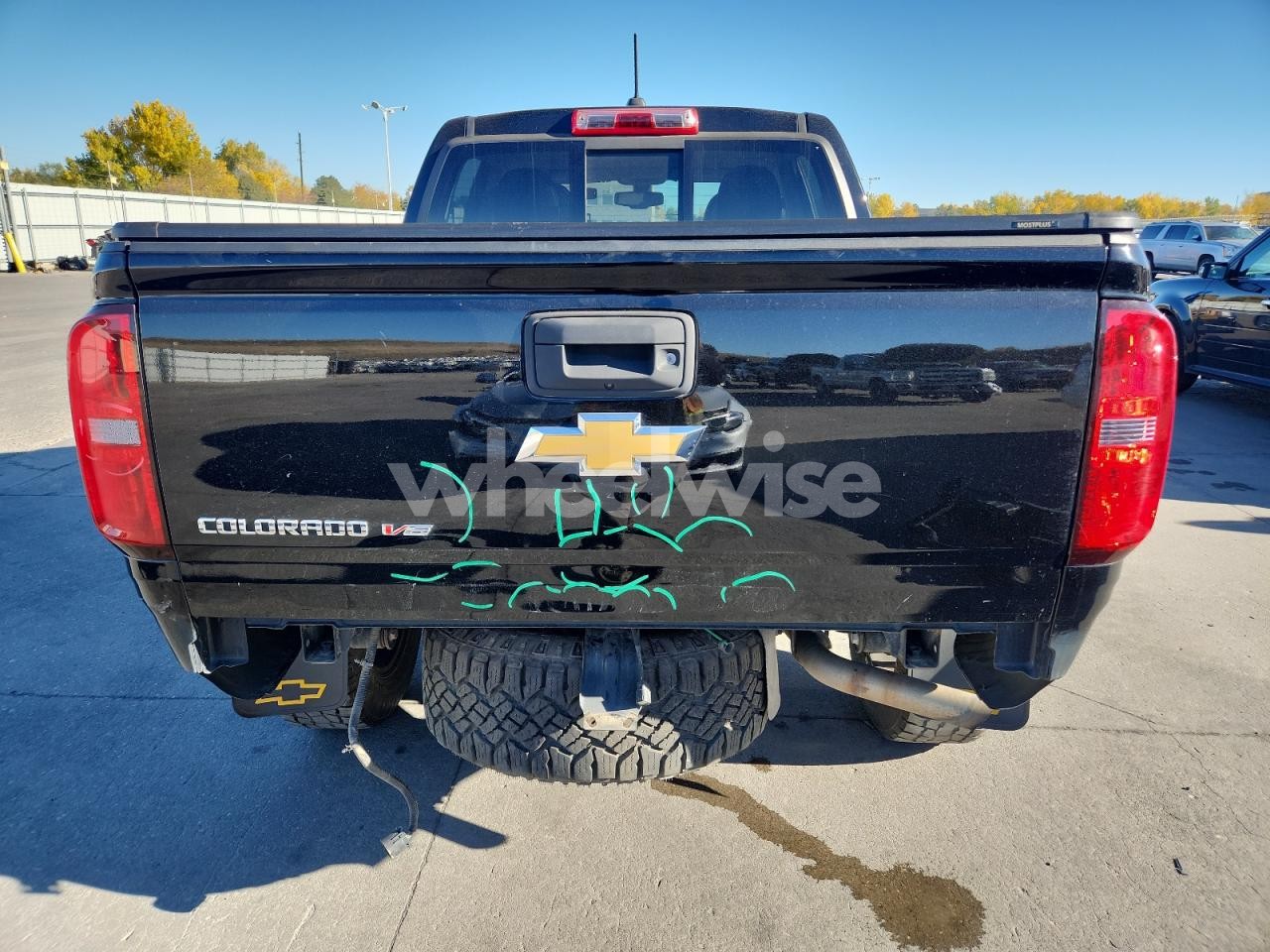 Photo 6 of 2017 CHEVROLET COLORADO ZR2 (VIN 1GCGTEEN5H1305054)