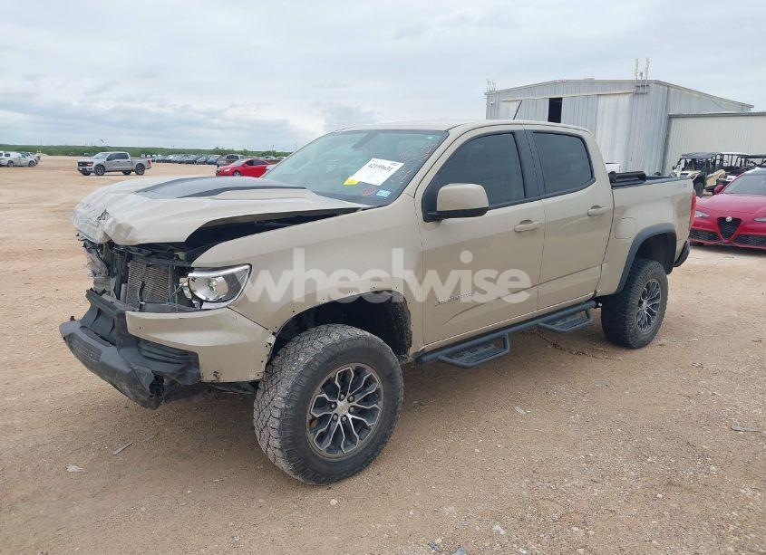 Photo 2 of 2022 Chevrolet Colorado 4WD SHORT BOX ZR2 (VIN 1GCGTEEN5N1327731)