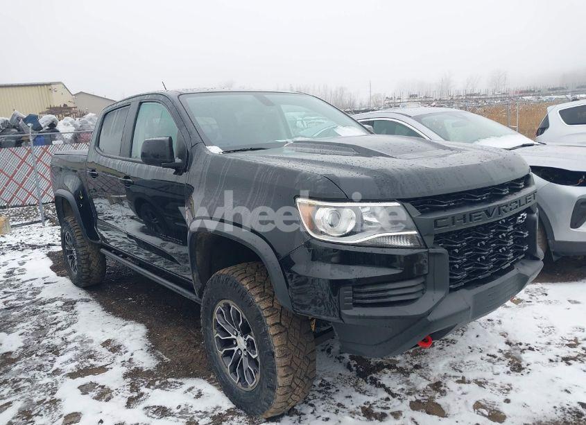 2021 Chevrolet Colorado 4WD SHORT BOX ZR2 (VIN 1GCGTEEN8M1189858) main photo