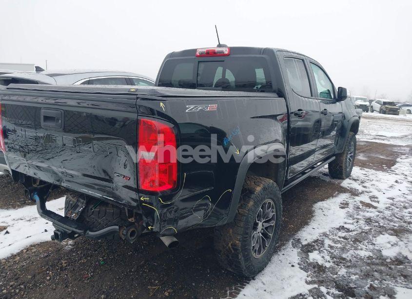 Photo 4 of 2021 Chevrolet Colorado 4WD SHORT BOX ZR2 (VIN 1GCGTEEN8M1189858)