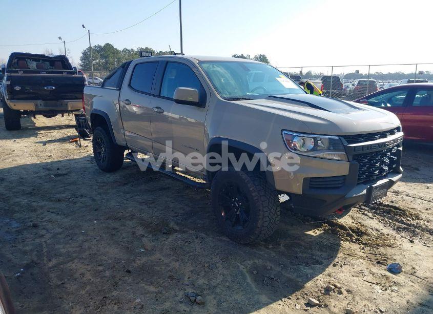 2021 Chevrolet Colorado 4WD SHORT BOX ZR2 (VIN 1GCGTEEN9M1140085) main photo
