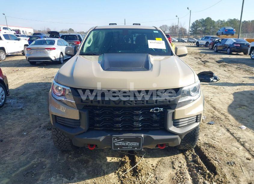 Photo 12 of 2021 Chevrolet Colorado 4WD SHORT BOX ZR2 (VIN 1GCGTEEN9M1140085)