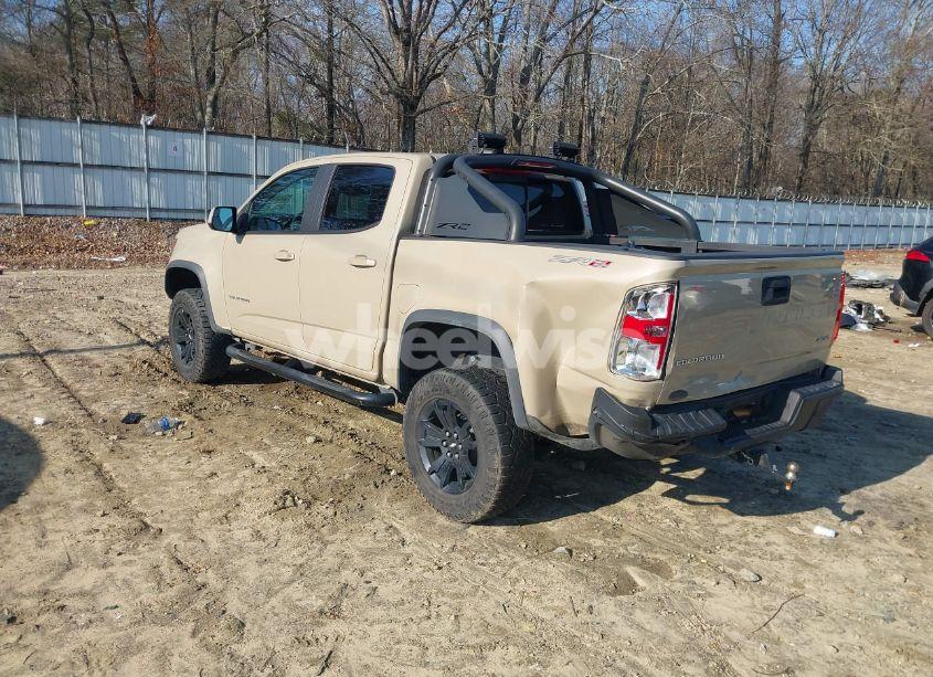 Photo 3 of 2021 Chevrolet Colorado 4WD SHORT BOX ZR2 (VIN 1GCGTEEN9M1140085)