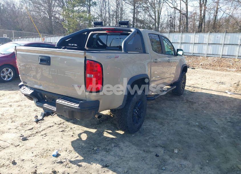Photo 4 of 2021 Chevrolet Colorado 4WD SHORT BOX ZR2 (VIN 1GCGTEEN9M1140085)
