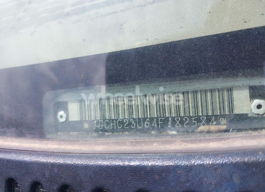 Photo 9 of 2004 Chevrolet Silverado 2500HD WORK TRUCK (VIN 1GCHC23U64F182584)