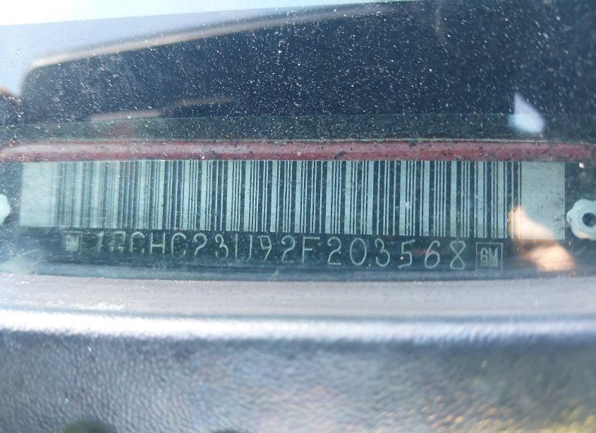 Photo 9 of 2002 Chevrolet Silverado 2500HD (VIN 1GCHC23U92F203568)