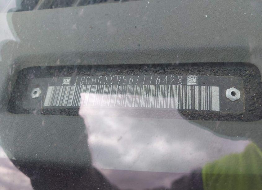 Photo 9 of 2006 Chevrolet Express WORK VAN (VIN 1GCHG35V361116428)