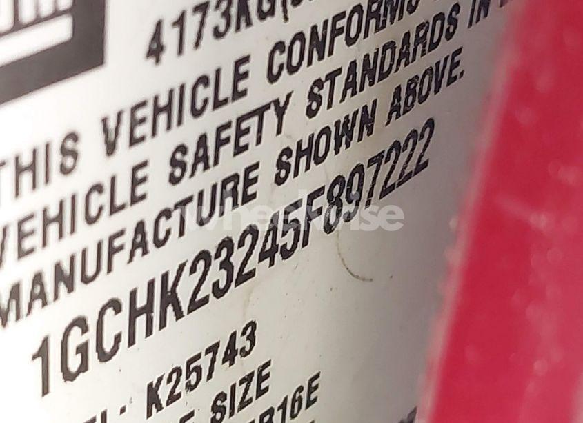 Photo 9 of 2005 Chevrolet Silverado 2500HD LT (VIN 1GCHK23245F897222)