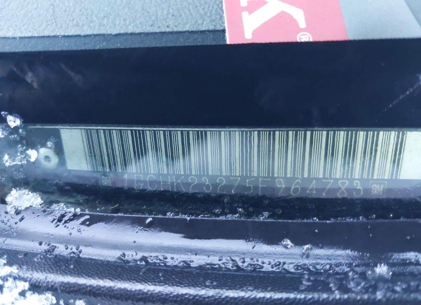 Photo 9 of 2005 Chevrolet Silverado 2500HD LT (VIN 1GCHK23275F964783)