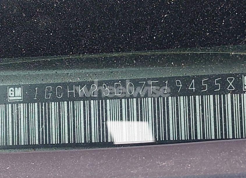 Photo 9 of 2007 Chevrolet Silverado 2500HD CLASSIC LT3 (VIN 1GCHK23D07F194558)