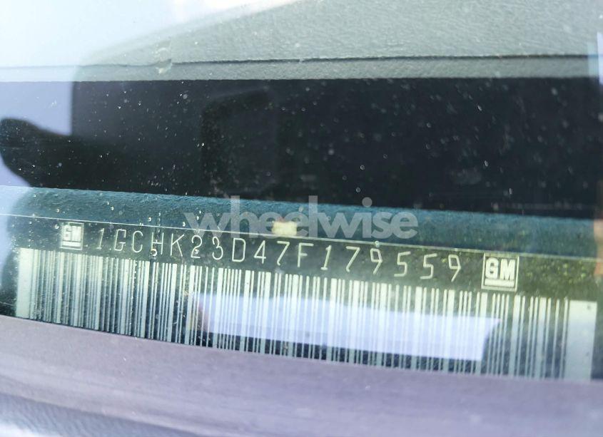 Photo 9 of 2007 Chevrolet Silverado 2500HD CLASSIC LT3 (VIN 1GCHK23D47F179559)