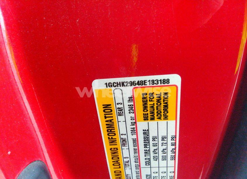 Photo 9 of 2008 Chevrolet Silverado 2500HD LTZ (VIN 1GCHK29648E183188)