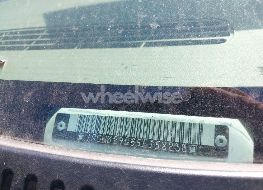 Photo 9 of 2005 Chevrolet Silverado 2500HD LS (VIN 1GCHK29G65E158233)