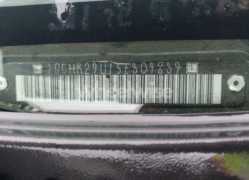 Photo 9 of 2005 Chevrolet Silverado 2500HD LT (VIN 1GCHK29U15E309839)