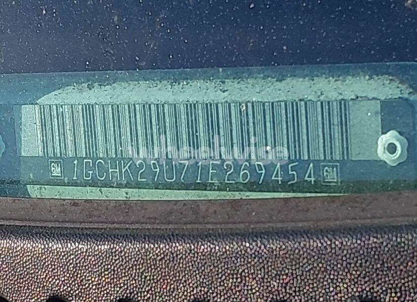 Photo 9 of 2001 Chevrolet Silverado 2500HD (VIN 1GCHK29U71E269454)