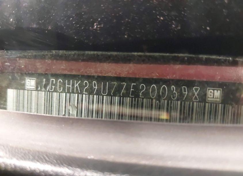 Photo 9 of 2007 Chevrolet Silverado 2500HD CLASSIC LT1 (VIN 1GCHK29U77E200398)