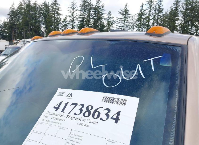 Photo 16 of 1996 Chevrolet Gmt-400 (VIN 1GCHK39F3TE110649)