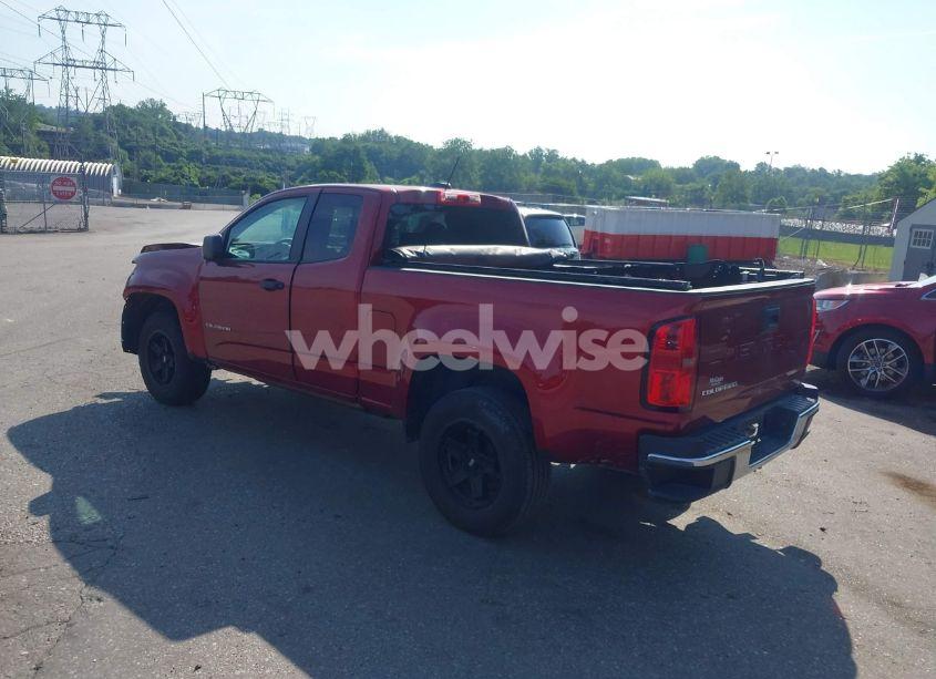 Photo 3 of 2021 Chevrolet Colorado 2WD LONG BOX WT (VIN 1GCHSBEA0M1270226)