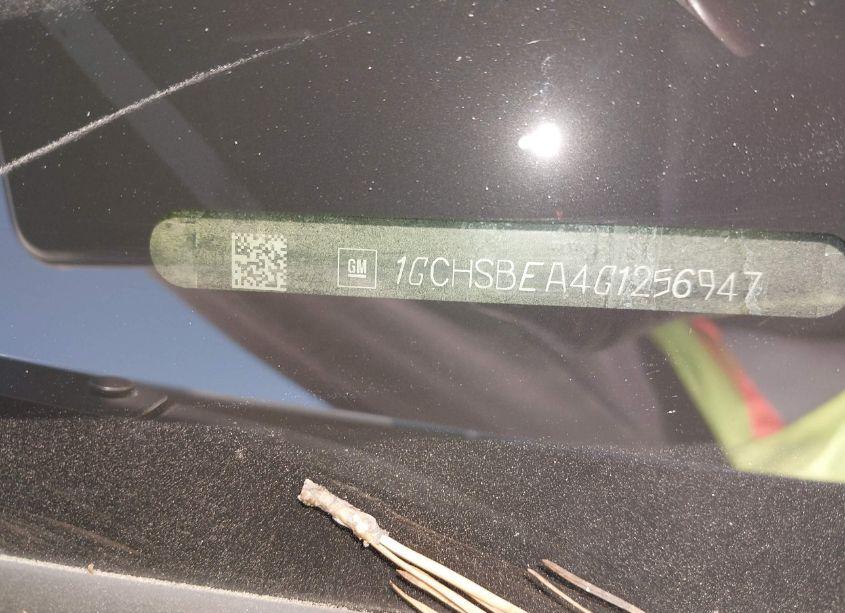 Photo 9 of 2016 Chevrolet Colorado WT (VIN 1GCHSBEA4G1256947)