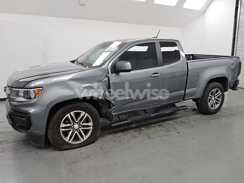 Photo 2 of 2022 CHEVROLET COLORADO N/A (VIN 1GCHSBENXN1238288)