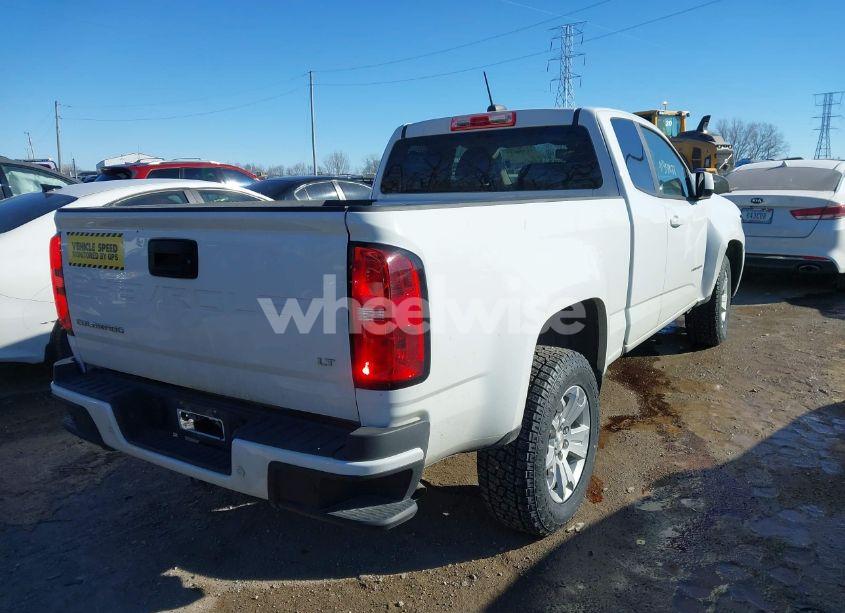 Photo 4 of 2021 Chevrolet Colorado 2WD LONG BOX LT (VIN 1GCHSCEA0M1159343)