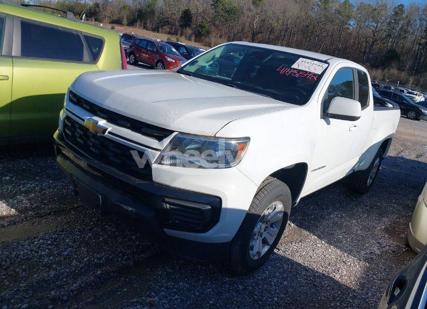 Photo 2 of 2021 Chevrolet Colorado 2WD LONG BOX LT (VIN 1GCHSCEA7M1202141)