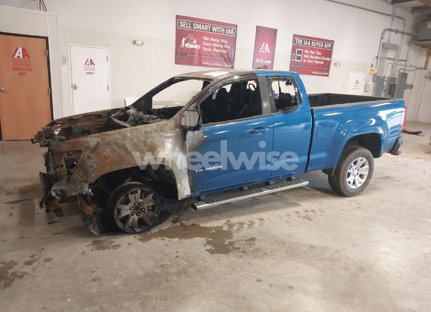 Photo 2 of 2021 Chevrolet Colorado (VIN 1GCHSCEN3M1114481)