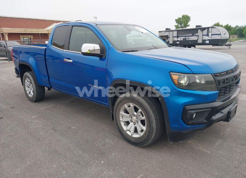 2021 Chevrolet Colorado 2WD LONG BOX LT (VIN 1GCHSCEN3M1297381) main photo