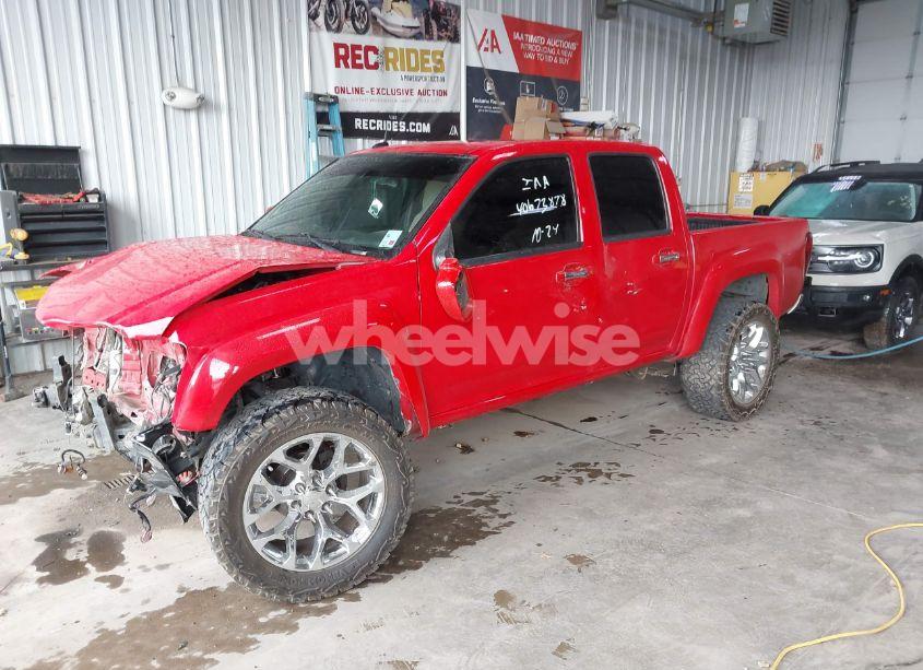 Photo 2 of 2012 Chevrolet Colorado 2LT (VIN 1GCHSDFE2C8164945)