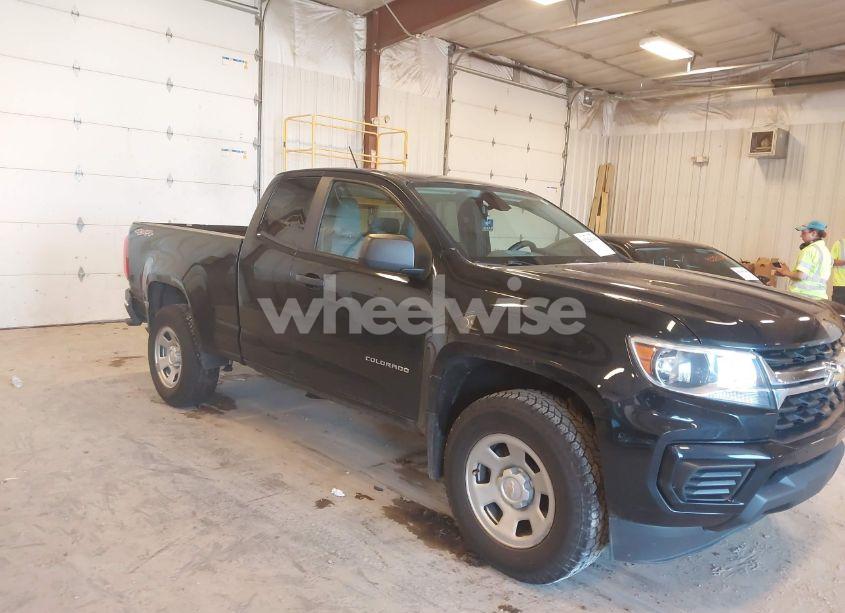 2021 Chevrolet Colorado 4WD LONG BOX WT (VIN 1GCHTBEA3M1205416) main photo