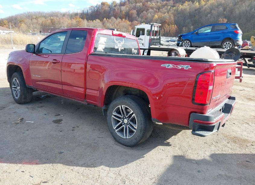 Photo 3 of 2021 Chevrolet Colorado 4WD WORK TRUCK (VIN 1GCHTBEN0M1190005)