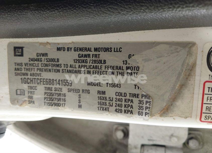 Photo 9 of 2011 Chevrolet Colorado 1LT (VIN 1GCHTCFE6B8141559)