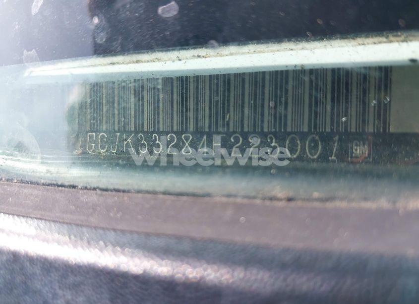 Photo 8 of 2004 Chevrolet Silverado 3500 WORK TRUCK (VIN 1GCJK33284F223001)