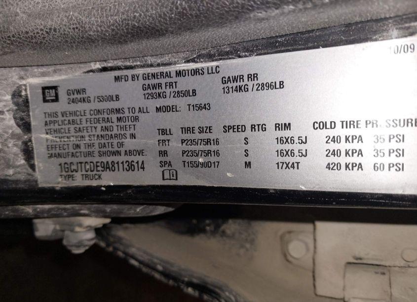 Photo 9 of 2010 Chevrolet Colorado 1LT (VIN 1GCJTCDE9A8113614)