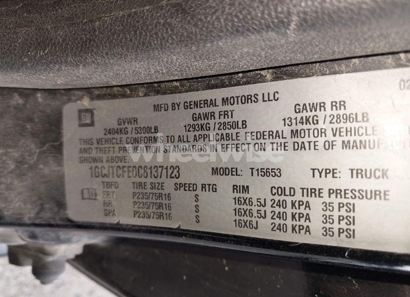 Photo 9 of 2012 Chevrolet Colorado 1LT (VIN 1GCJTCFE0C8137123)