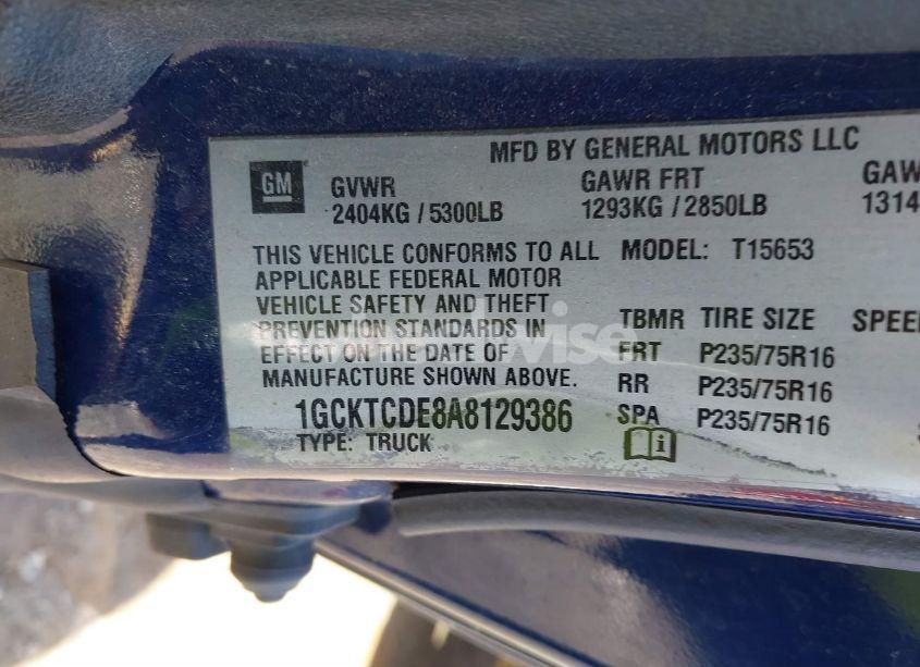 Photo 9 of 2010 Chevrolet Colorado 1LT (VIN 1GCKTCDE8A8129386)