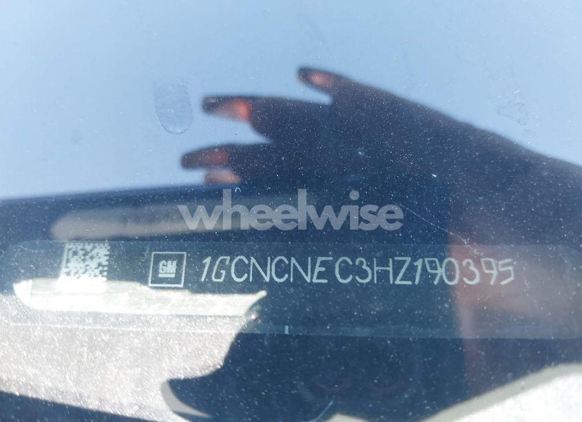 Photo 8 of 2017 Chevrolet Silverado 1500 WT (VIN 1GCNCNEC3HZ190395)