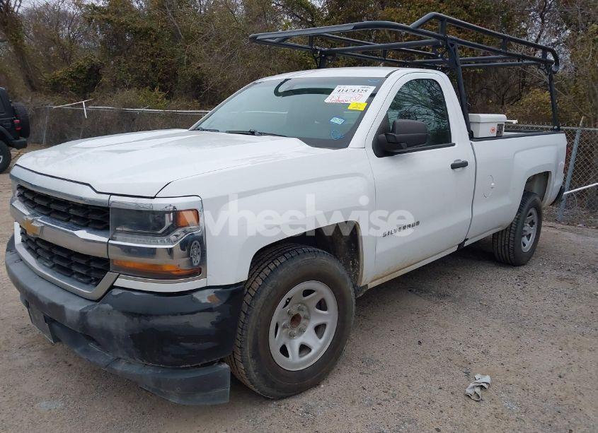 Photo 2 of 2016 Chevrolet Silverado 1500 WT (VIN 1GCNCNEC6GZ348128)