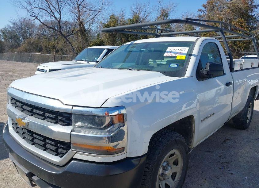 Photo 2 of 2016 Chevrolet Silverado 1500 WT (VIN 1GCNCNEC7GZ287601)