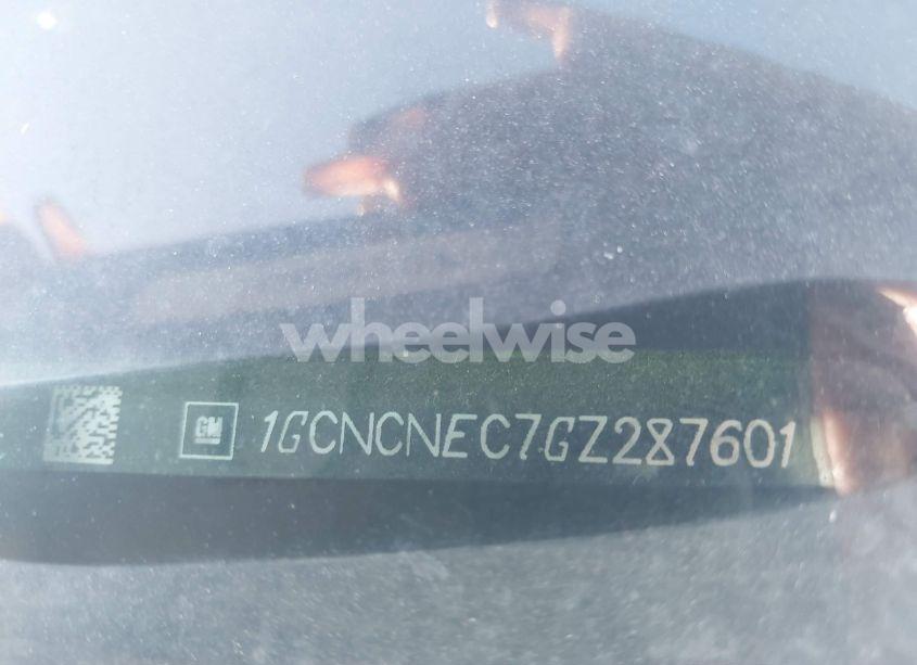 Photo 8 of 2016 Chevrolet Silverado 1500 WT (VIN 1GCNCNEC7GZ287601)